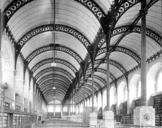 HENRI LABROUSTE - Bibliothèque Sainte-Geneviève 04