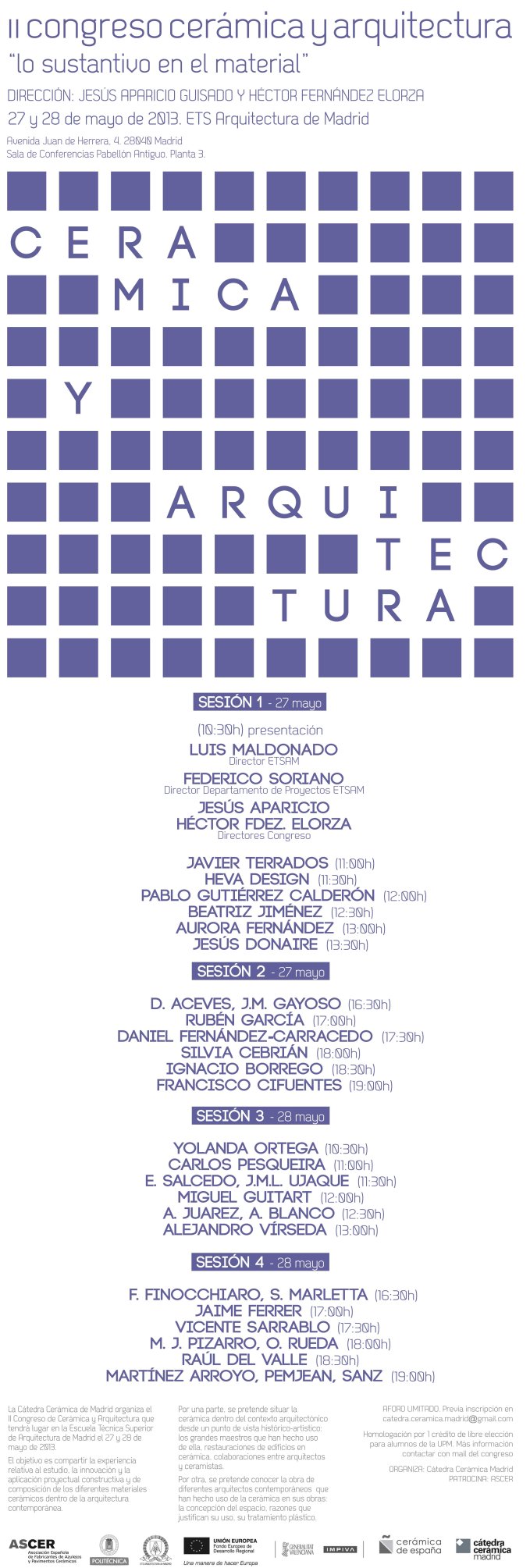 CARTELdef_congreso Cerámica y Arquitectura