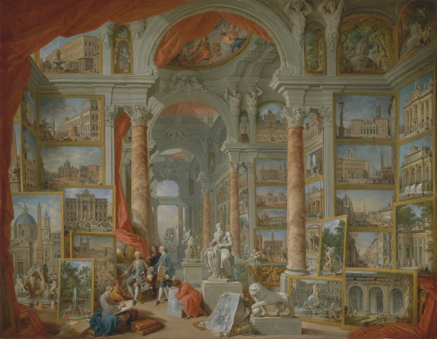 Panini_Galleria di quadri con viste dell’antica Roma 1759