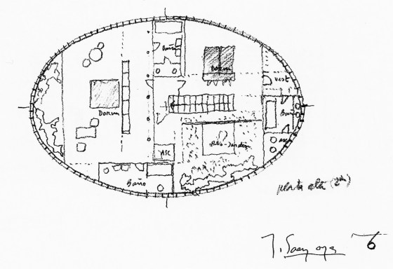 OIZA_CASA ENTRE PINOS  planta alta