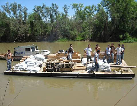 transporte de materiales baja