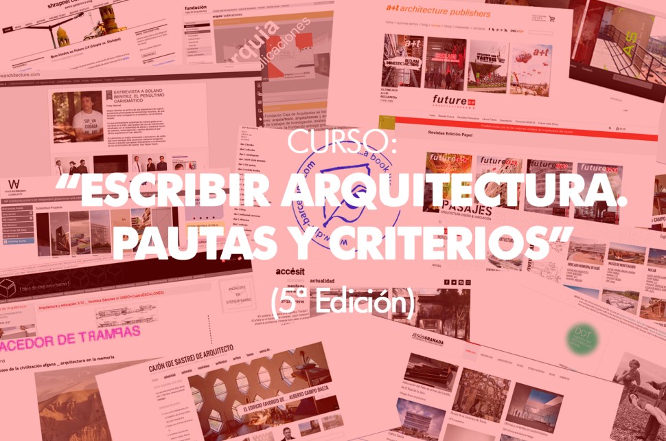 CURSO ESCRIBIR ARQUITECTURA 5 EDICION